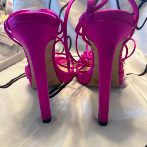 JIMMY CHOO Anita 120 Satin Heel - Picture 12 of 13